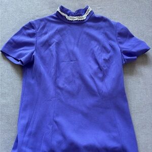 Bette Heisten Original vintage purple dress.